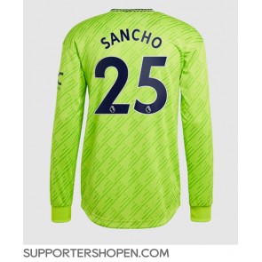 Manchester United Jadon Sancho #25 Tredje Matchtröja 2022-23 Långärmad
